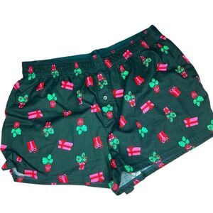 PINK Sleepwear Sleep Shorts Christmas Gifts Design S